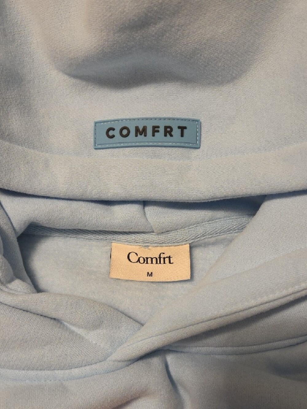Comfort Collection Pastel Blue Hoodie - Women's Pullover - Picture 2 of 4